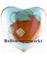 Elliot Buttons Love Luftballon aus Folie inklusive Helium