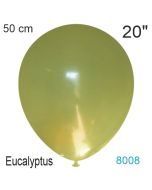 Luftballon in Vintage-Farbe Eucalyptus, 20"