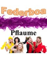 Federboa Pflaume, 180 cm, zu Hen Night, Hen Party und Junggesellinnenabschied