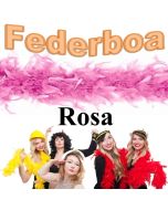 Federboa Rosa, 180 cm, zu Hen Night, Hen Party und Junggesellinnenabschied