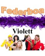 Federboa Violett, 180 cm, zu Hen Night, Hen Party und Junggesellinnenabschied