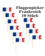 Flaggenpicker Frankreich