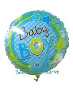 Baby Boy Birds Luftballon aus Folie ohne Helium