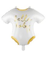 Luftballon Babybody, inklusive Helium