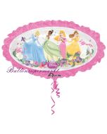 Disney Princess, Luftballon aus Folie, Shape, inklusive Helium