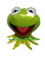 Kermit der Frosch, Luftballon aus Folie mit Helium