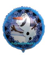 Folienballon Olaf, Frozen, ohne Helium