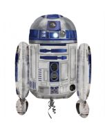 R2D2 aus Star Wars Luftballon aus Folie ohne Ballongas