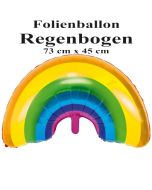 Regenbogen, Luftballon ohne Helium