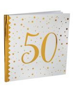 Gästebuch zum 50. Geburtstag und Jubiläum