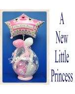 Geschenkballon, Geburt, Taufe, Baby Party, A New Little Princess