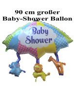 Großer Luftballon aus Folie, Baby Shower