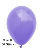 Luftballons Lila, 28-30 cm, 50 Stück, preiswert und günstig
