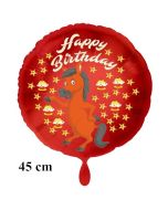 Happy Birthday Pferd Kindergeburtstag Luftballon mit Helium