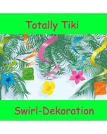 Hawaii-Partydekoration, Deko-Wirbler, Swirls