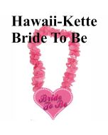 Hawaiikette Bride to be, Verkleidung zu Hen Night, Hen Party und Junggesellinnenabschied