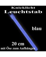 Knicklicht Leuchtstab, 20 cm, blau