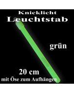 Knicklicht Leuchtstab, 20 cm, grün