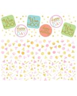 Confetti Fun Birthday Konfetti, 3 Sorten Streudekoration, Partydekoration zum Geburtstag