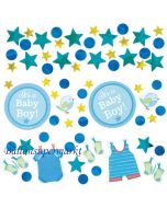 Konfetti Shower with Love Boy zur Babyparty