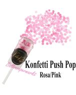 Konfetti Push Pop, rosa/pink