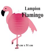 Laterne-Lampion Flamingo