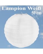 XL Lampion Weiß, 50 cm