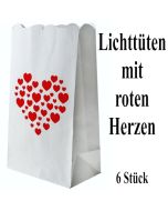 Lichttüten Hearts 