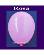 Luftballons 14-18 cm, kleine Rundballons aus Latex, Rosa, 100 Stück