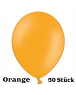 Großer 40x36 cm Luftballon in Orange