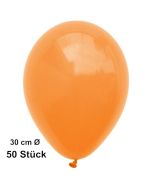 Luftballon Mandarin, Pastell, gute Qualität, 50 Stück