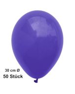 Luftballon Violett, Pastell, gute Qualität, 50 Stück