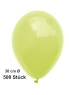 Luftballon Zitronengelb, Pastell, gute Qualität, 500 Stück