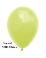 Luftballon Zitronengelb, Pastell, gute Qualität, 5000 Stück