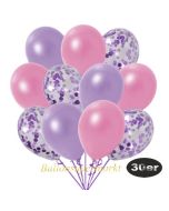 luftballons-30er-pack-10-flieder-konfetti-und-10-metallic-lila-10-metallic-rose