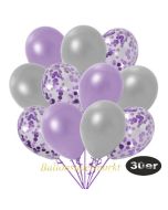 luftballons-30er-pack-10-flieder-konfetti-und-10-metallic-lila-10-metallic-silber