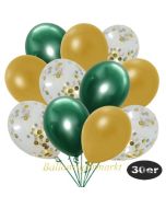 luftballons-30er-pack-10-gold-konfetti-und-10-metallic-gold-10-chrome-gruen