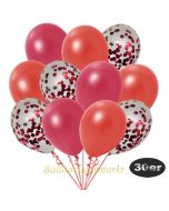luftballons-30er-pack-10-rot-konfetti-und-10-metallic-warmrot-10-metallic-rot