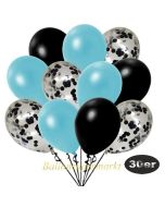 luftballons-30er-pack-10-schwarz-konfetti-und-10-metallic-hellblau-10-metallic-schwarz