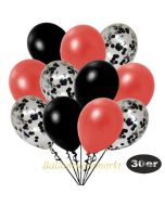 luftballons-30er-pack-10-schwarz-konfetti-und-10-metallic-warmrot-10-metallic-schwarz