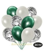 luftballons-30er-pack-10-silber-konfetti-und-10-metallic-weiss-10-chrome-gruen
