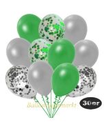 luftballons-30er-pack-5-silber-konfetti-5-gruen-konfetti-und-10-metallic-gruen-10-metallic-silber