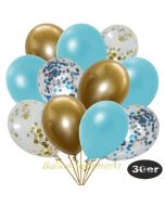 luftballons-30er-pack-5-hellblau-5-gold-konfetti-und-10-metallic-hellblau-10-chrome-gold