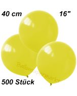 Luftballons 40 cm, Gelb, 500 Stück
