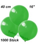 Luftballons 40 cm, Grün, 1000 Stück