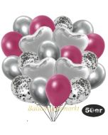luftballons-50er-pack-14-silber-konfetti-und-15-metallic-burgund-15-chrome-silber-und-6-folienballons-silber