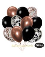 luftballons-50er-pack-8-rosegold-7-schwarz-konfetti-und-18-metallic-schwarz-17-chrome-kupfer