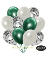 luftballons-50er-pack-15-silber-konfetti-und-18-metallic-weiß-17-chrome-gruen