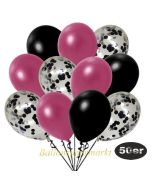 luftballons-50er-pack-15-schwarz-konfetti-und-18-metallic-burgund-17-metallic-schwarz