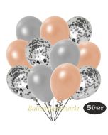luftballons-50er-pack-15-silber-konfetti-und-18-metallic-lachs-17-metallic-silber